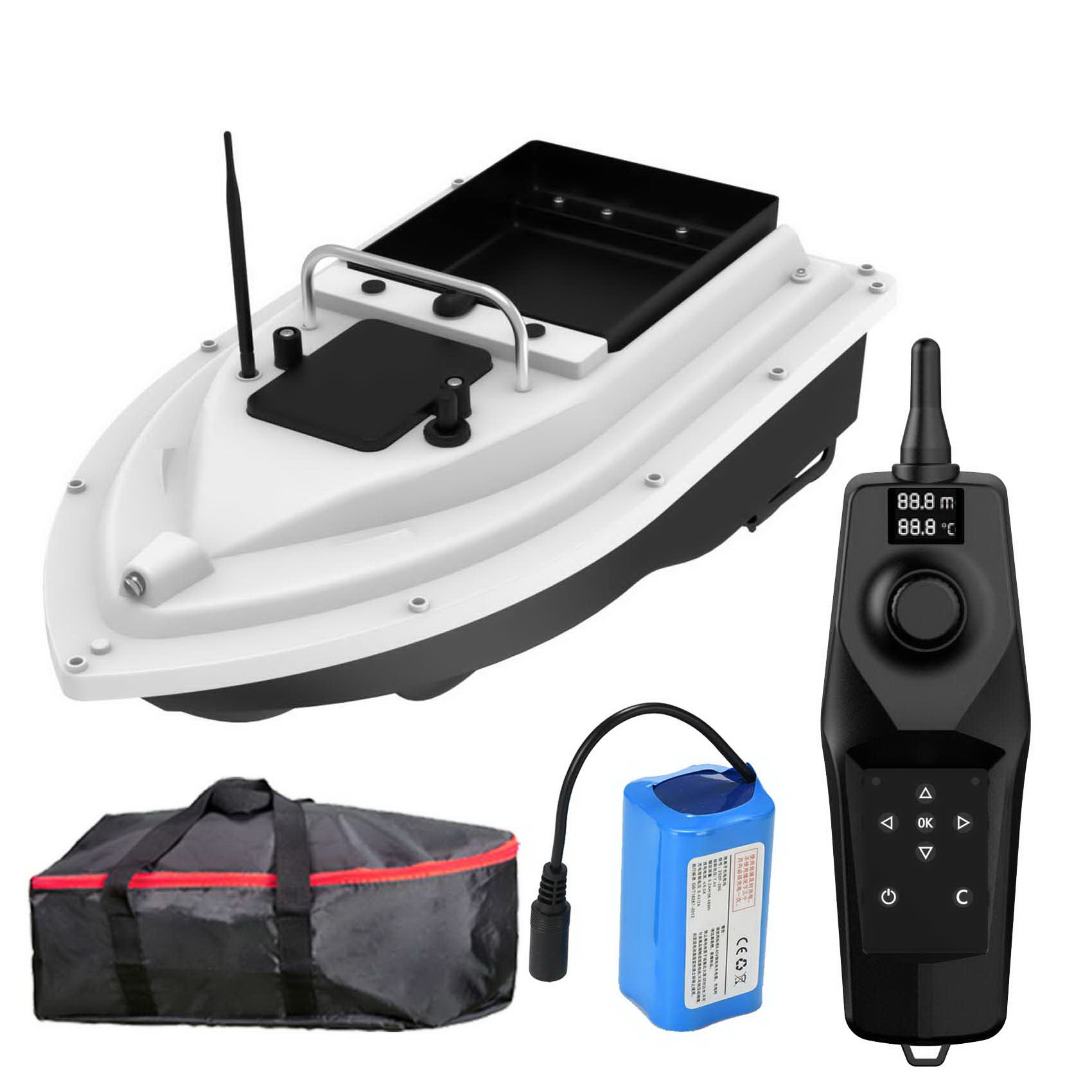 D36 RC Fishing Bait Boat with  - Fishing Depth Finder reseña y precio