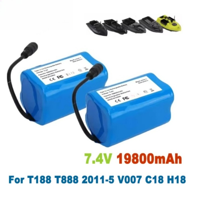 7.4V 19800mAh Battery with USB - Fish Finder Charger reseña y precio