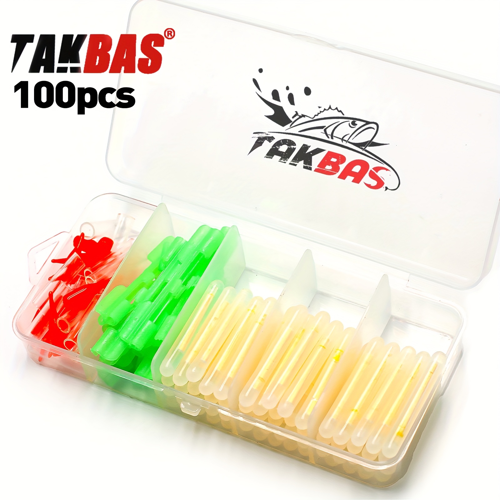 100PCS Fishing Glow Sticks Set - Bite Alarm reseña y precio