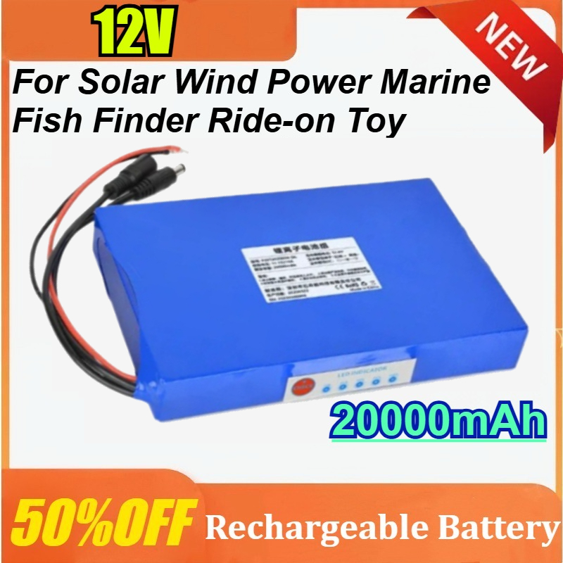 12V 20Ah for Solar Wind Power  - Fish Finder Charger reseña y precio